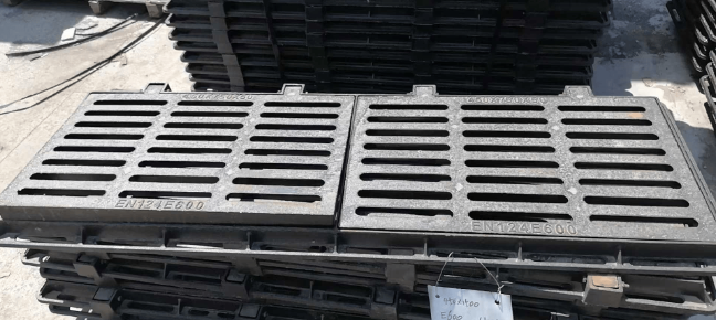 高明球墨铸铁连体双篦展示